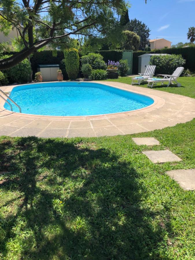 Villa C3 Arthur Rimbaub Chambre D'Hote Piscine Proche Mer Plage 600M Cagnes-sur-Mer Exterior photo